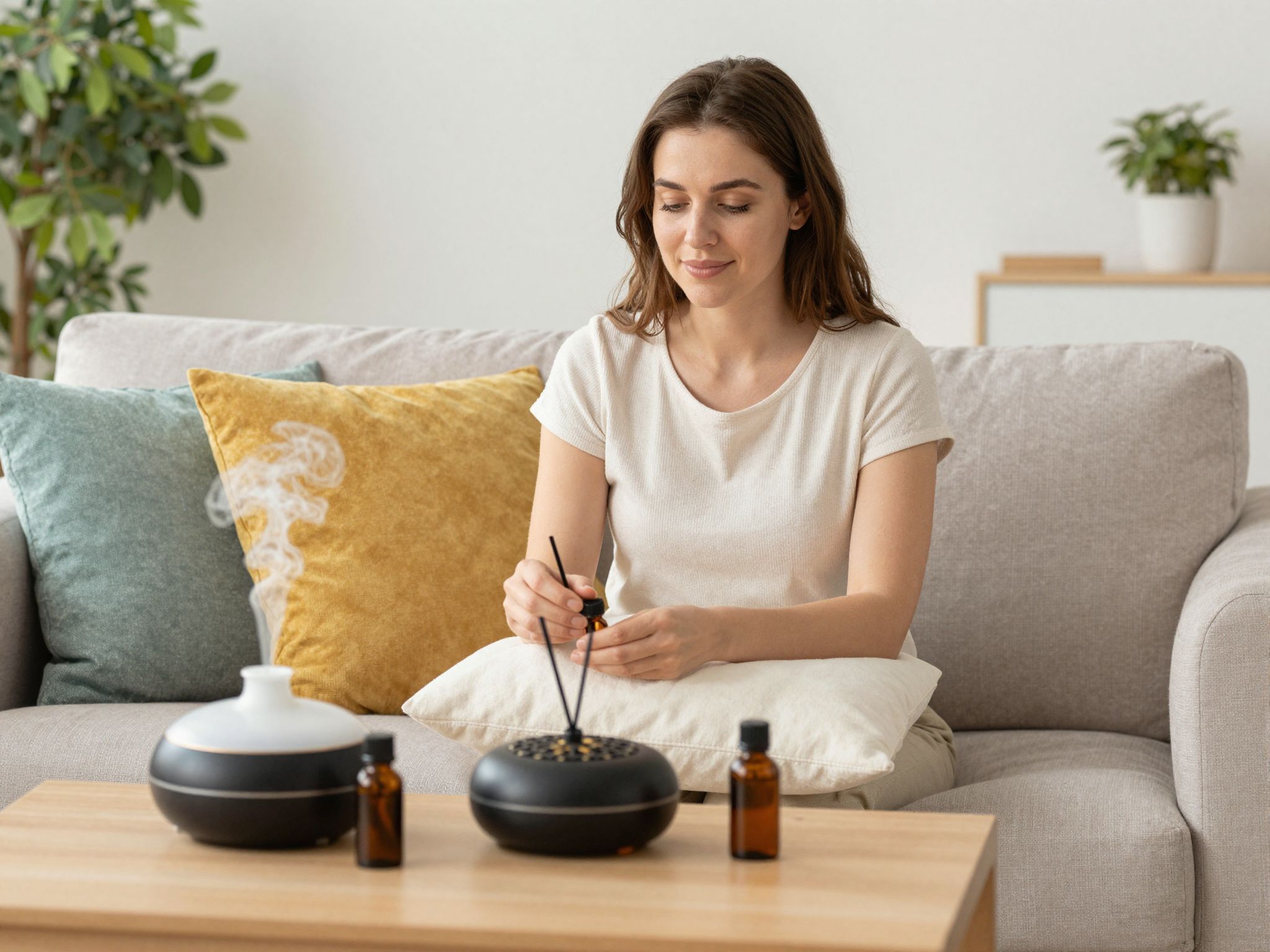 Az aromaterápia segíti a relaxációt és a szülést.