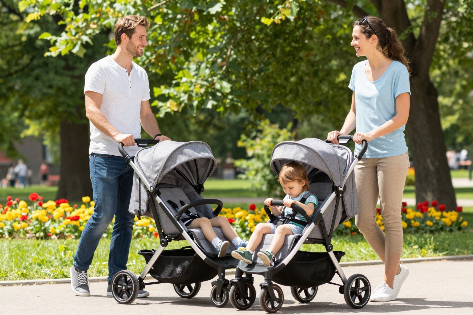 A sportrész használatát 6 hónapos kortól ajánlják.