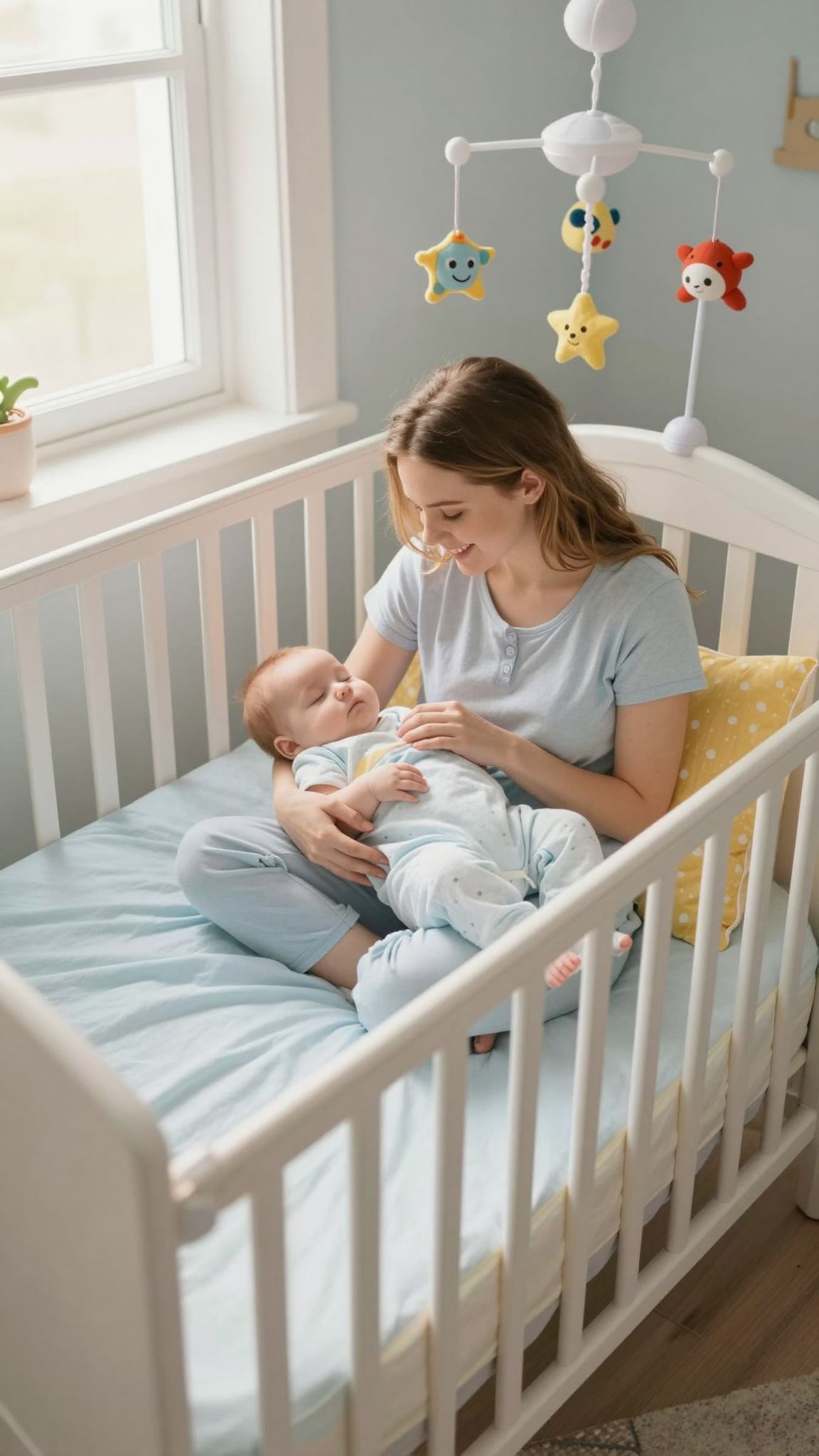 Az alvási asszociációk segítenek a baba visszaalvásában.