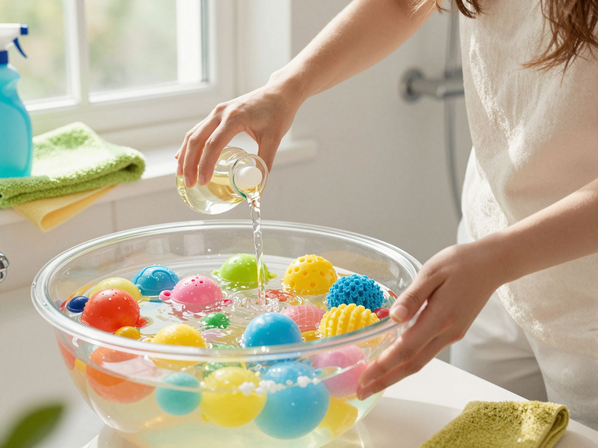 Az ecetes áztatás hatékonyan eltünteti a penészt.