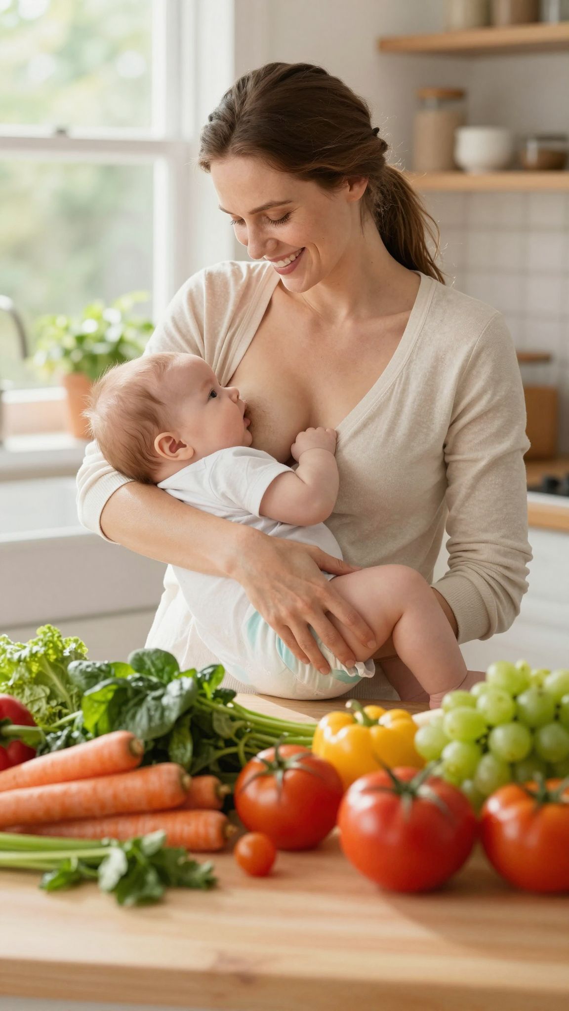 Az édesanya étrendje befolyásolja a babája ízlését.