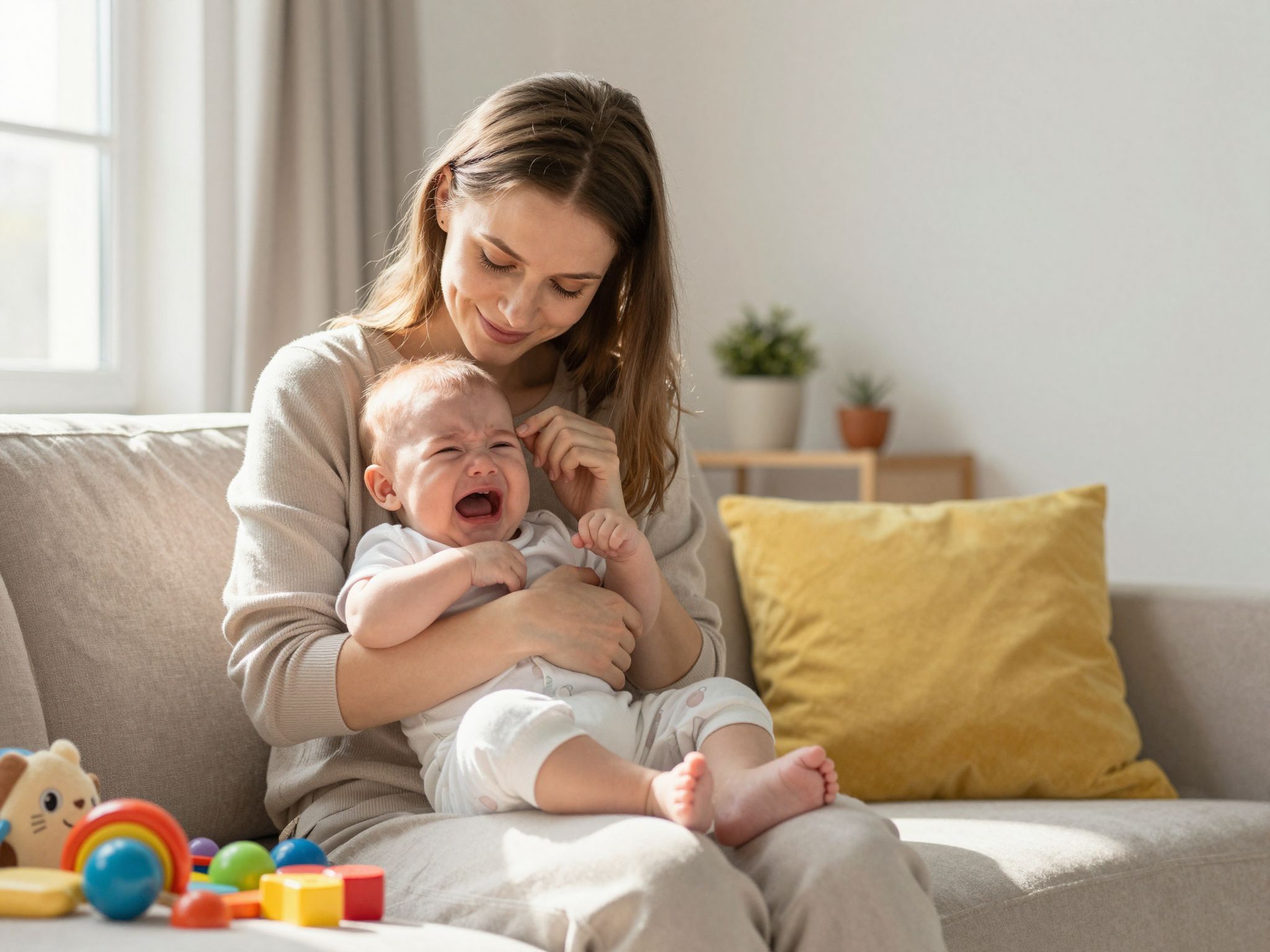 A kólika kezelése gyakran magában foglalja a baba táplálkozását.