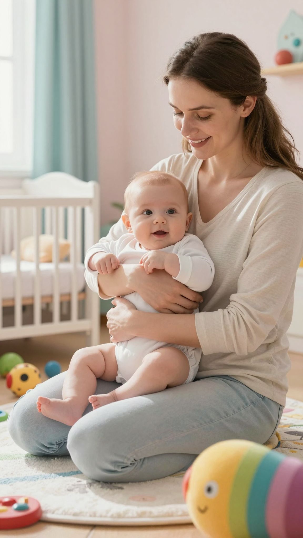 A környezeti hatások befolyásolják a baba érzékszervi fejlődését.