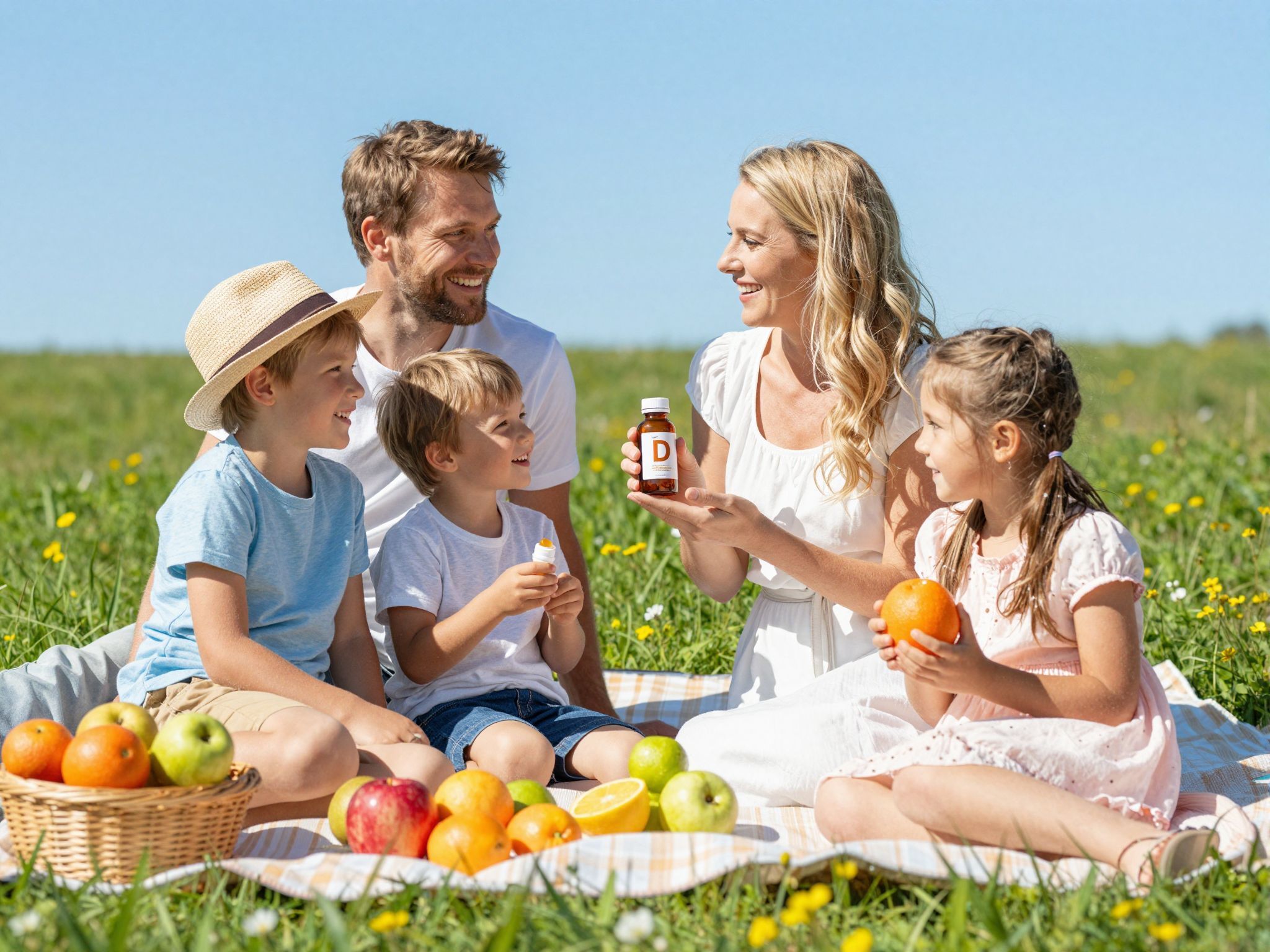 A nyári napfény is befolyásolja a D-vitamin szintet.