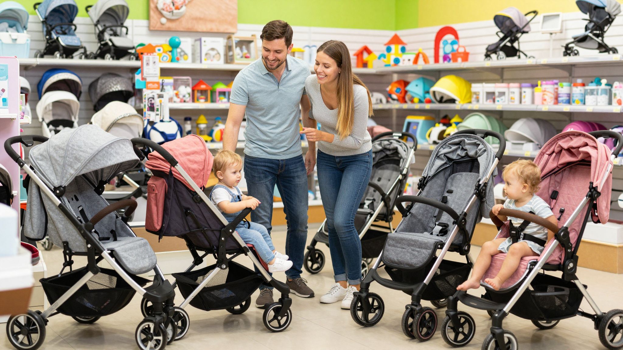 A babaautók biztonsági tanúsítványai garantálják a gyermek védelmét.