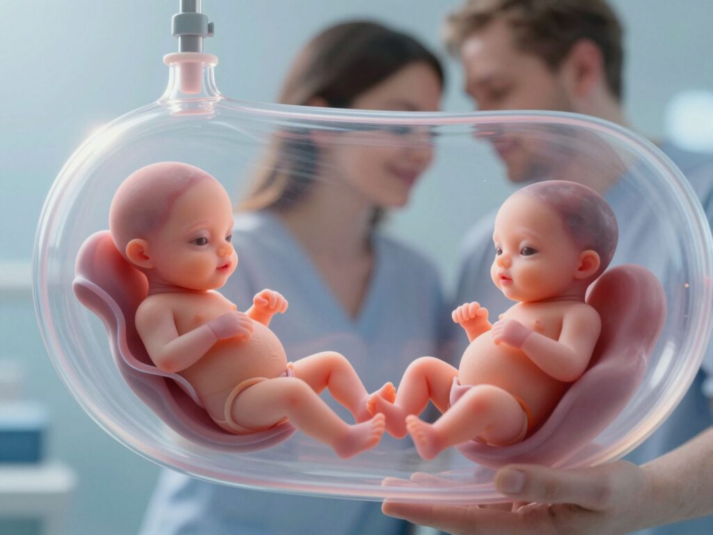 Egy magzatburok, két élet: a monoamniális ikerterhesség ritka jelensége