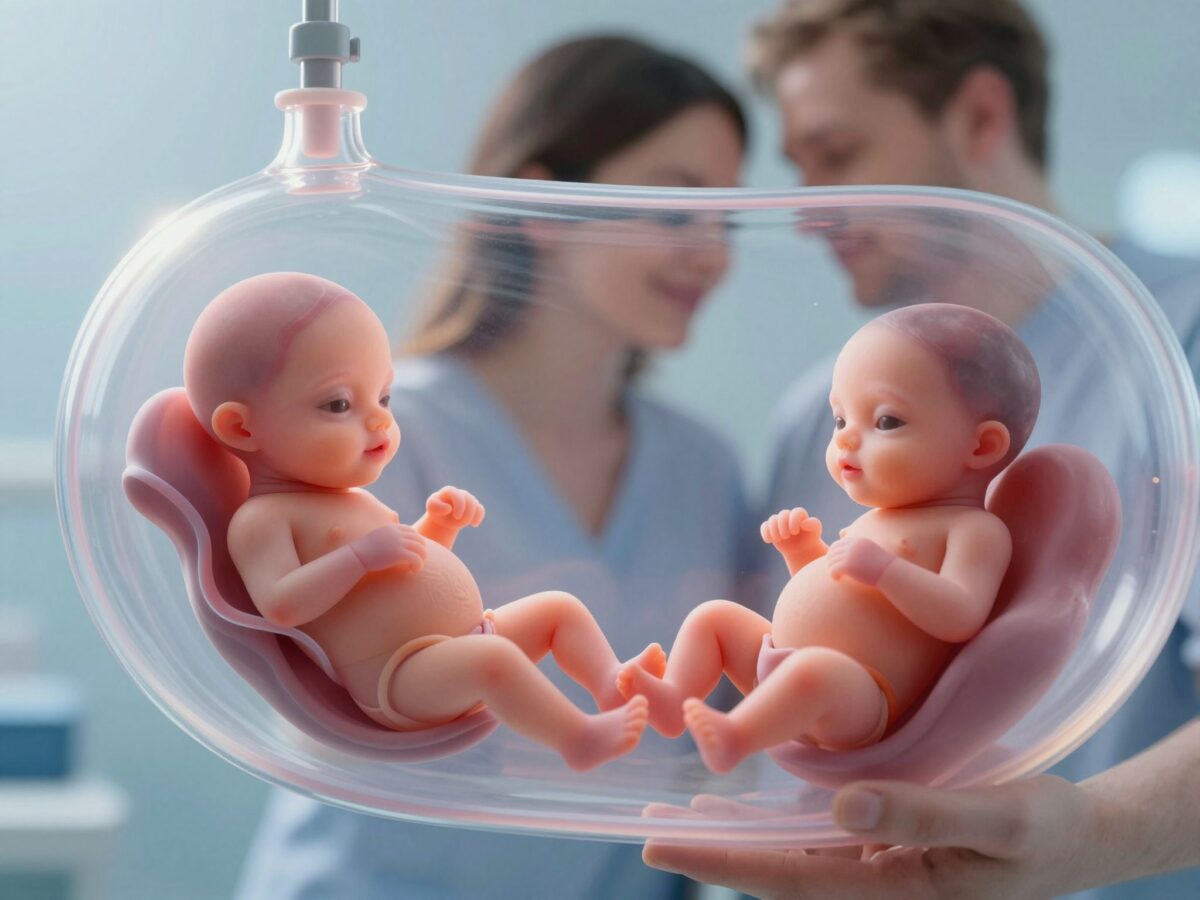 Egy magzatburok, két élet: a monoamniális ikerterhesség ritka jelensége