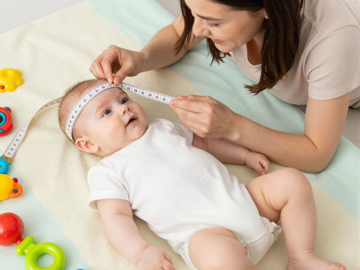 Fejkerület mérés a babáknál: a fejlődés fontos mutatója