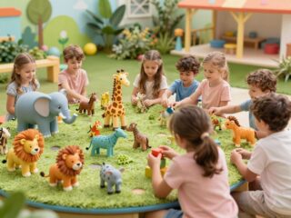 Fejlesztő játékok állatokkal: készítsetek saját állatkertet egyszerűen