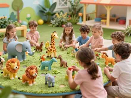 Fejlesztő játékok állatokkal: készítsetek saját állatkertet egyszerűen