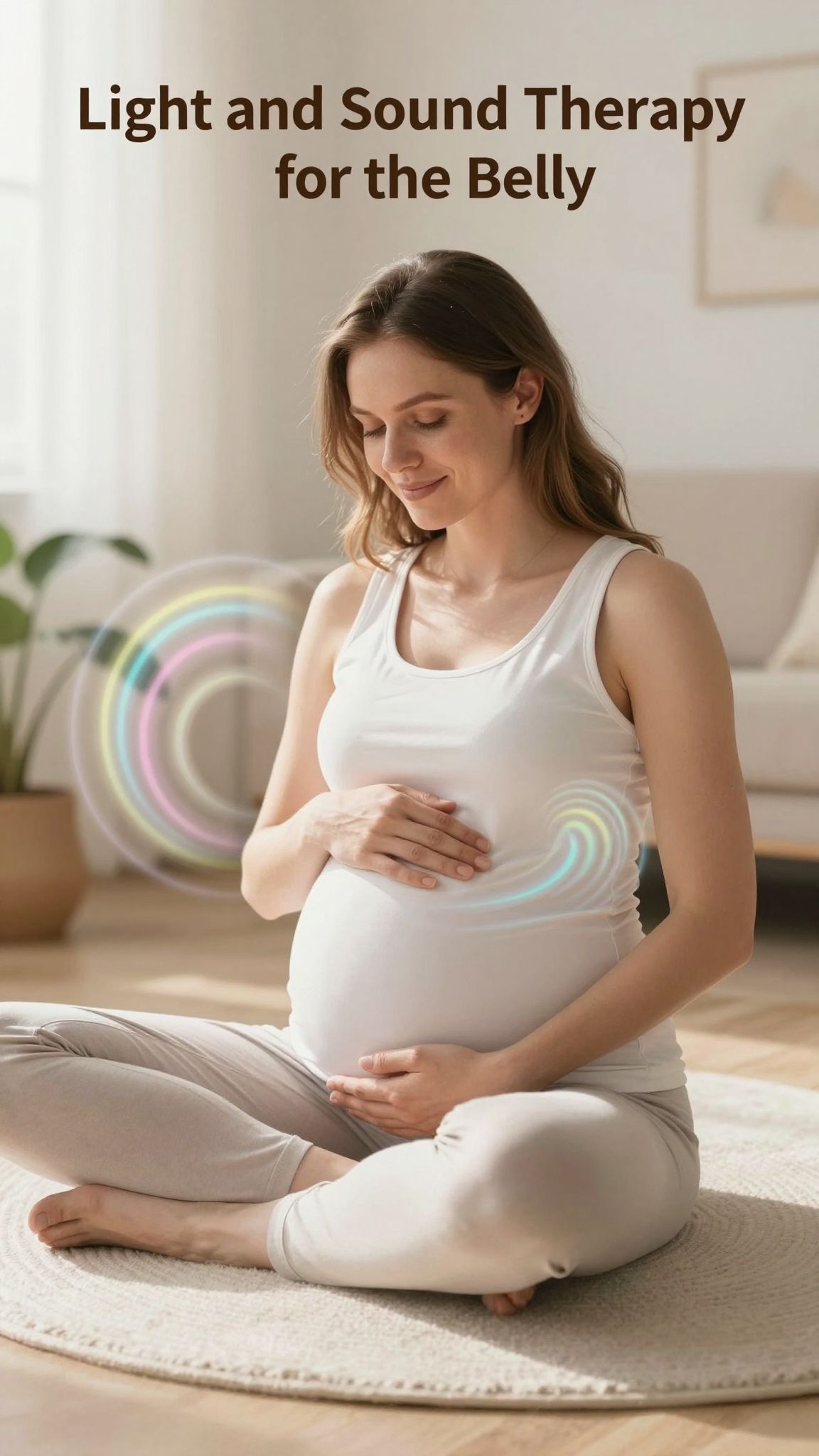 A fény és hangterápia segíthet a magzat pozíciójának javításában.