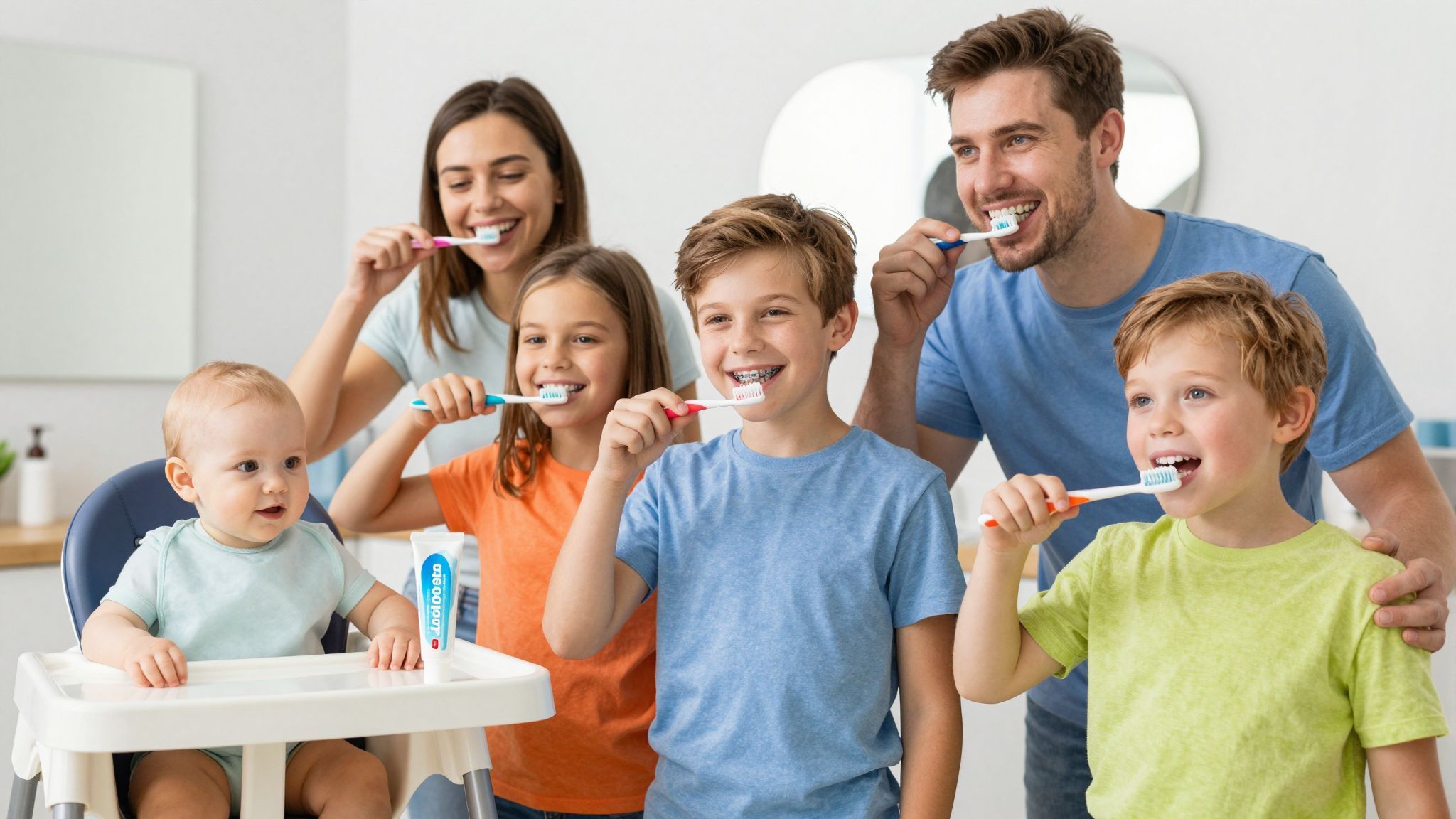 A fluorid segíti a fogak fejlődését és védelmét.