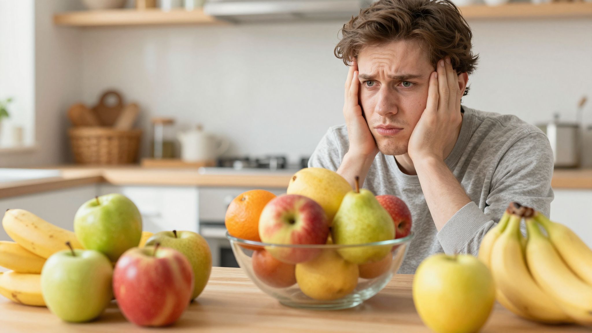 A fruktóz-felszívódási zavar megnehezíti a gyümölcsfogyasztást.