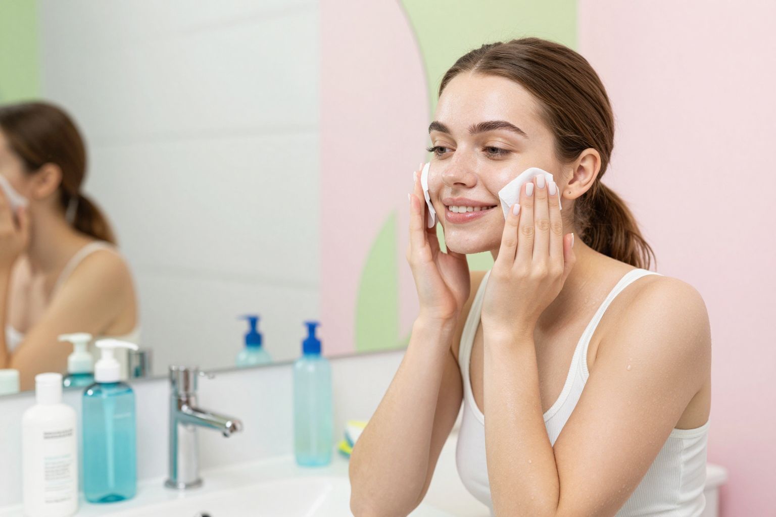 Ne dörzsöld a bőrt; finoman masszírozd a micellás vízzel!