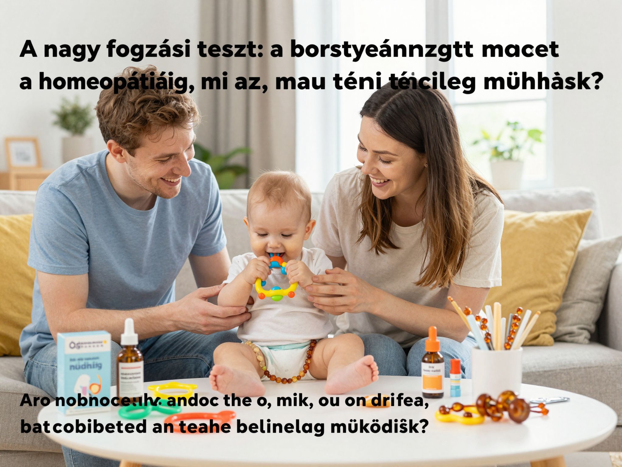 A fogzás 6-12 hónapos korban kezdődik, általában.
