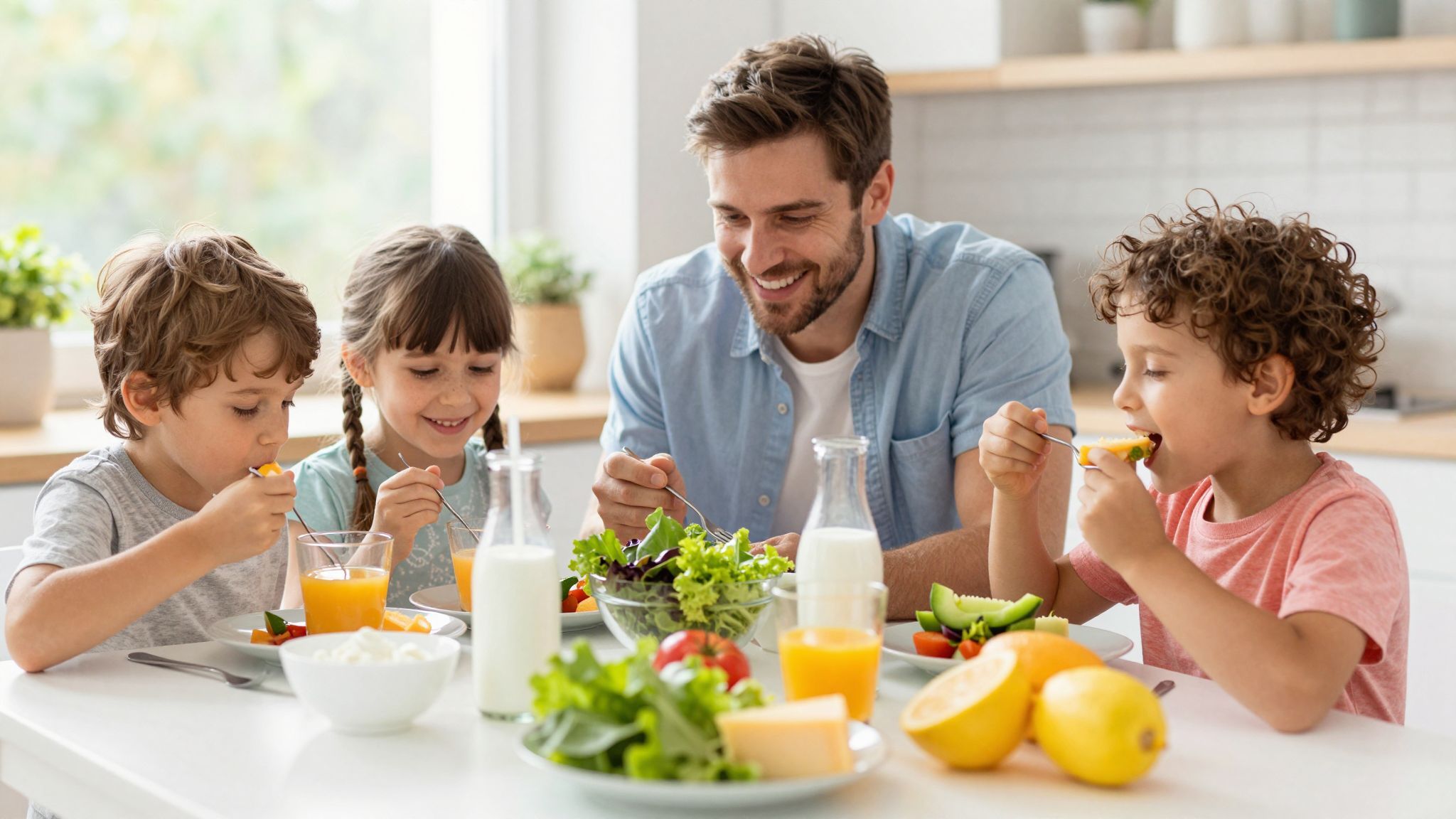 A kalcium elengedhetetlen a gyermekek csontfejlődéséhez.