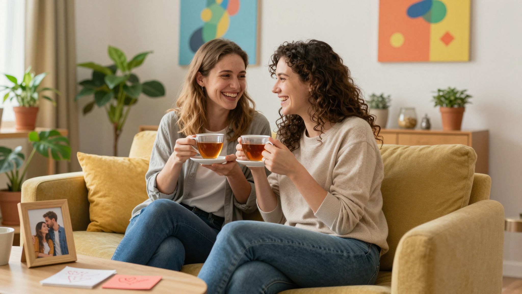 A kommunikáció kulcsfontosságú a harmonikus párkapcsolatokhoz.