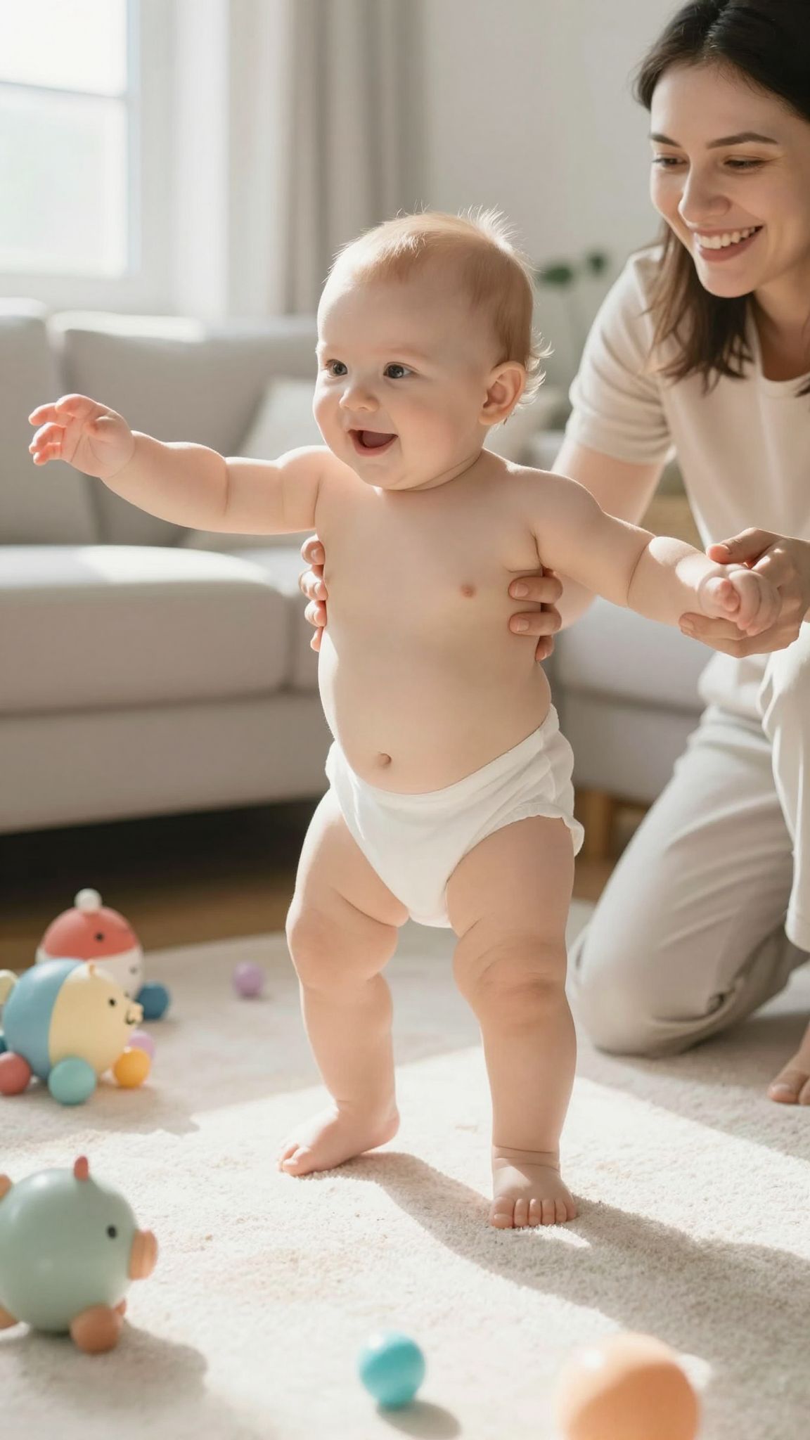 A járás tanulása egyedi fejlődési ütemet igényel.