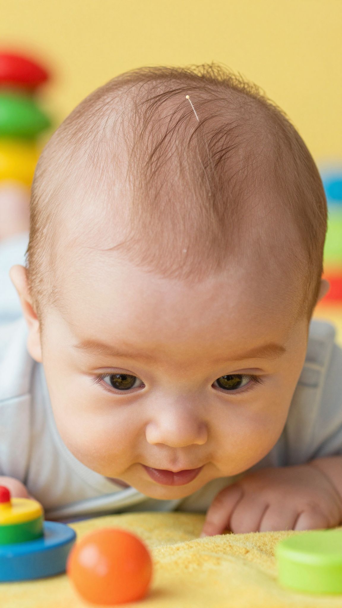 A kutacsok záródása életkoronként változó, nem egyforma.