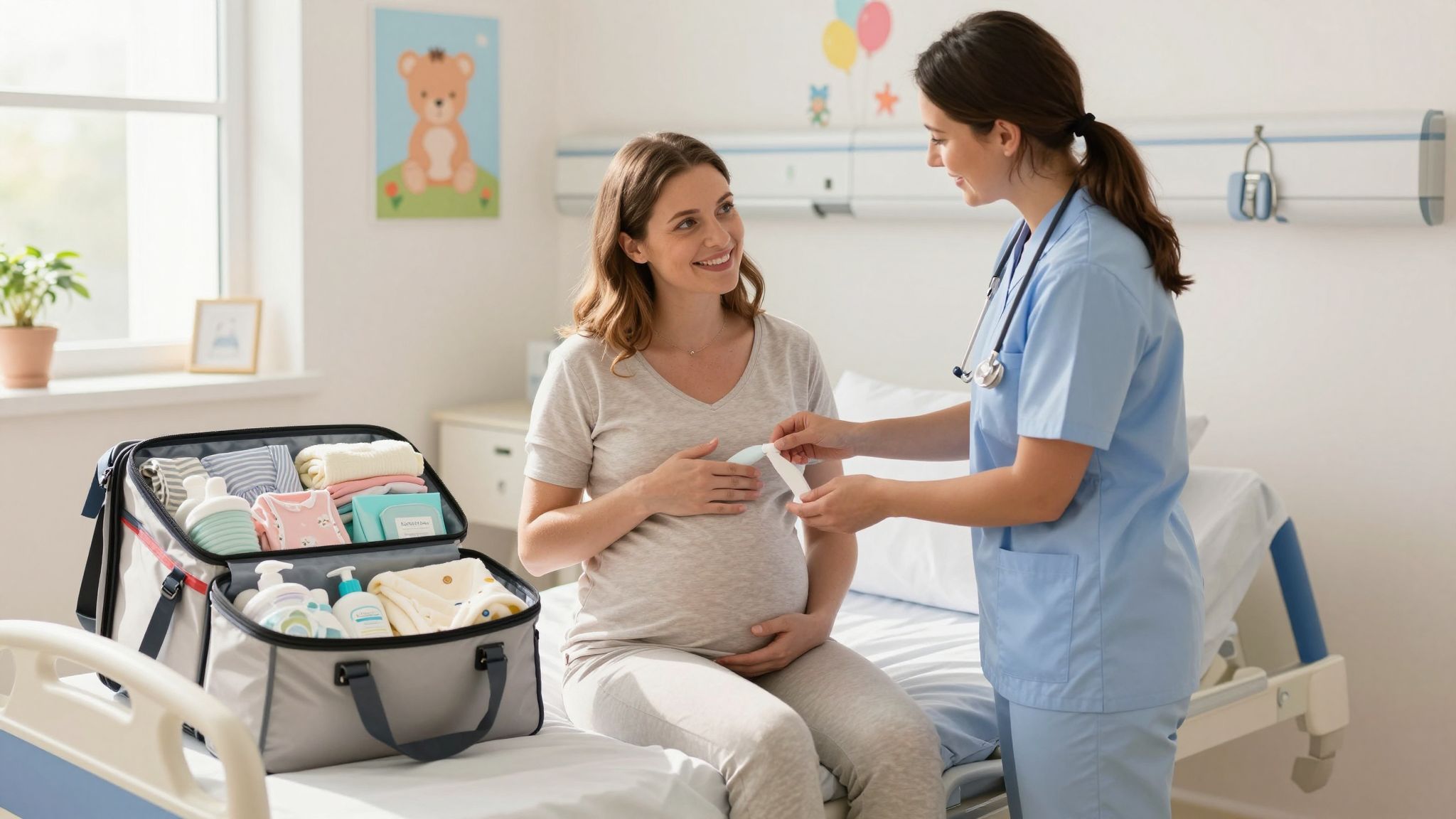 Hozz magaddal enfermálmányt a kórházba a szüléshez!