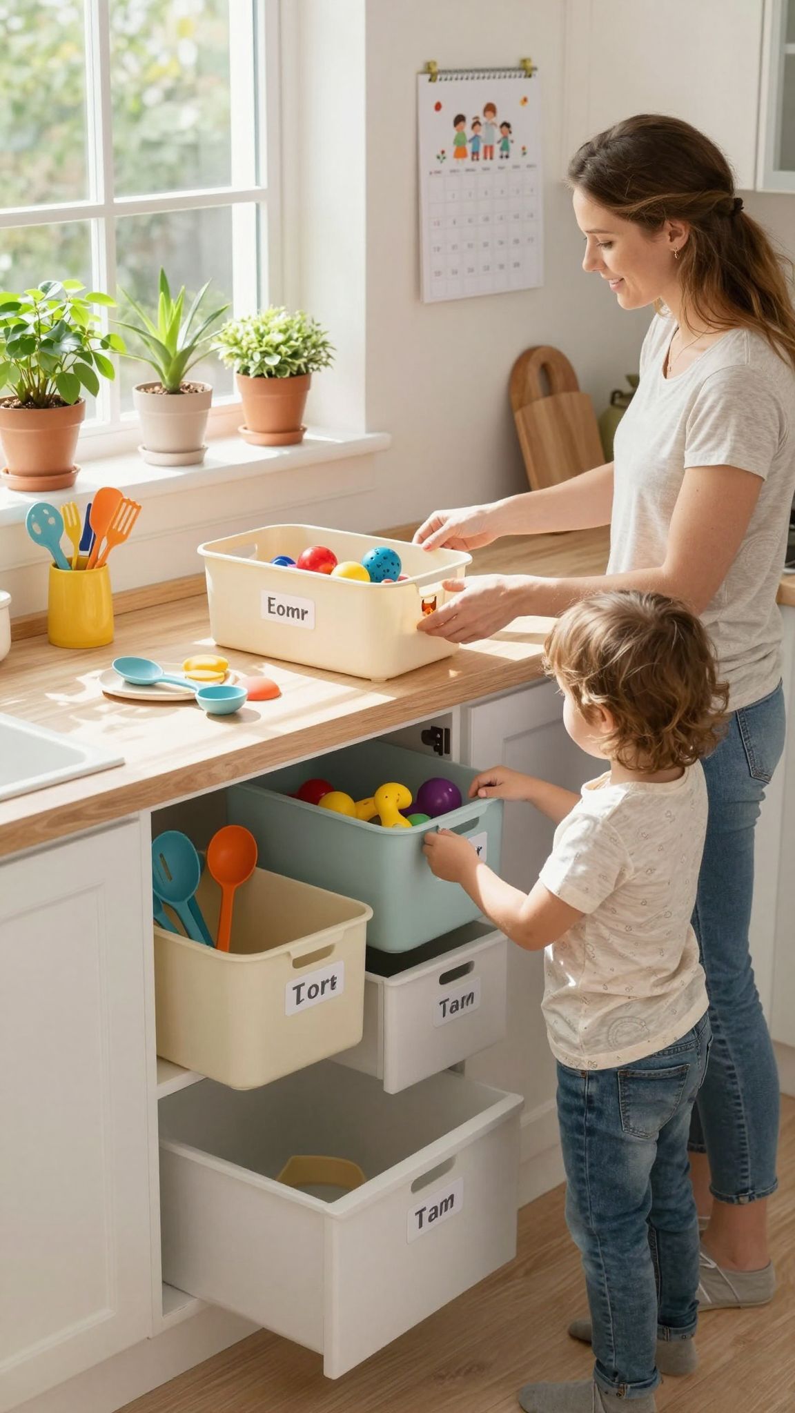 Közös háztartási feladatok delegálása csökkenti a káoszt.