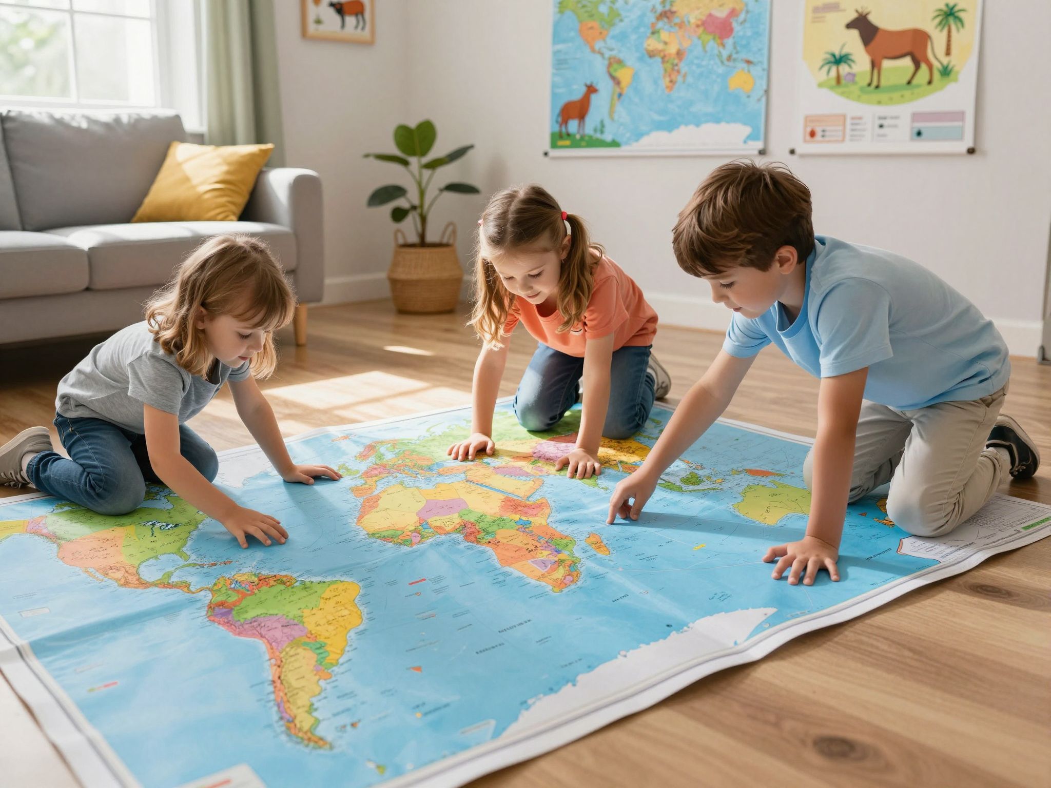 Fedezzétek fel a kontinenseket otthon, kreatív játékokkal!