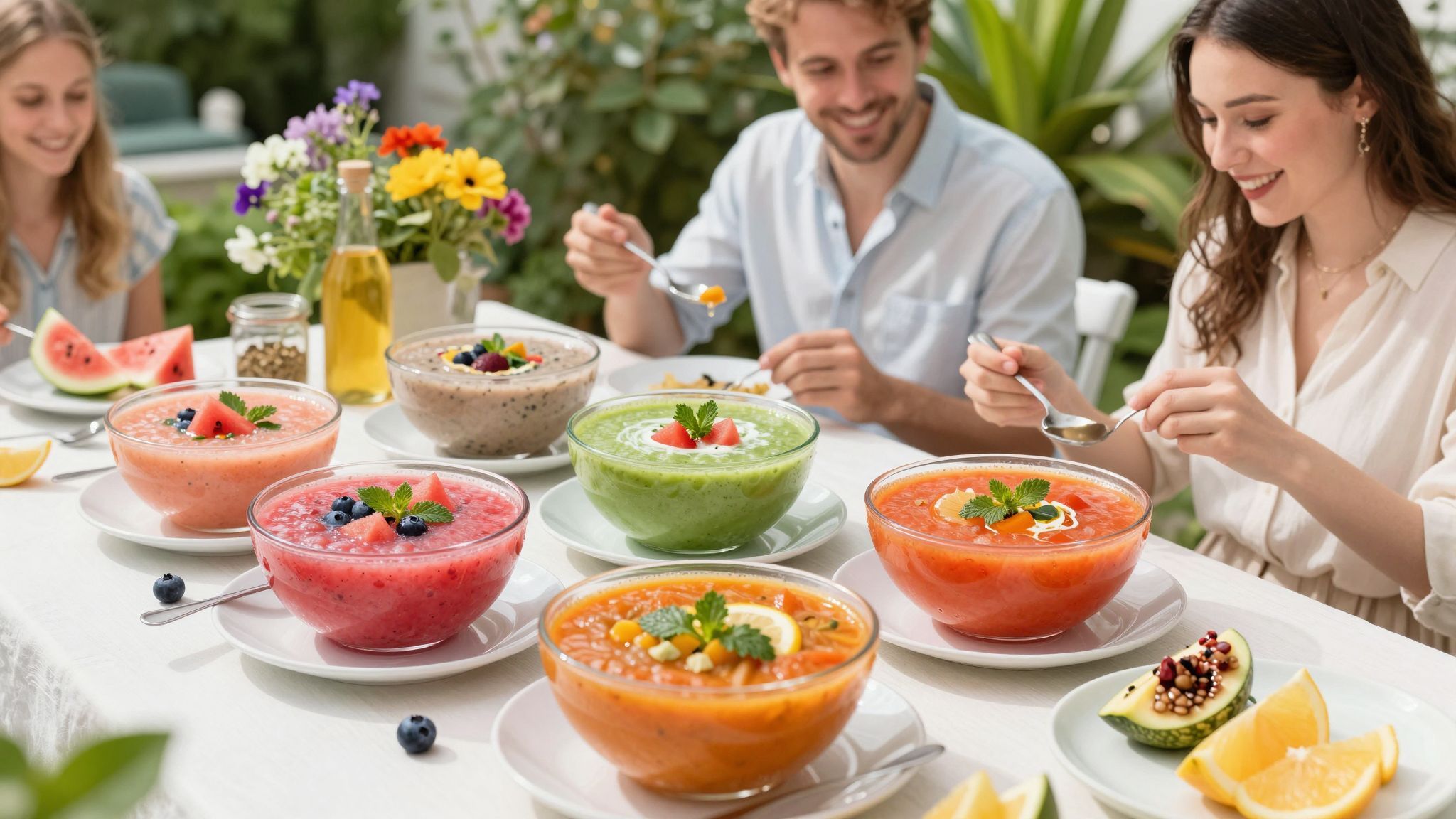 Nyári levesek hűsítő alternatívák a meleg ellen.