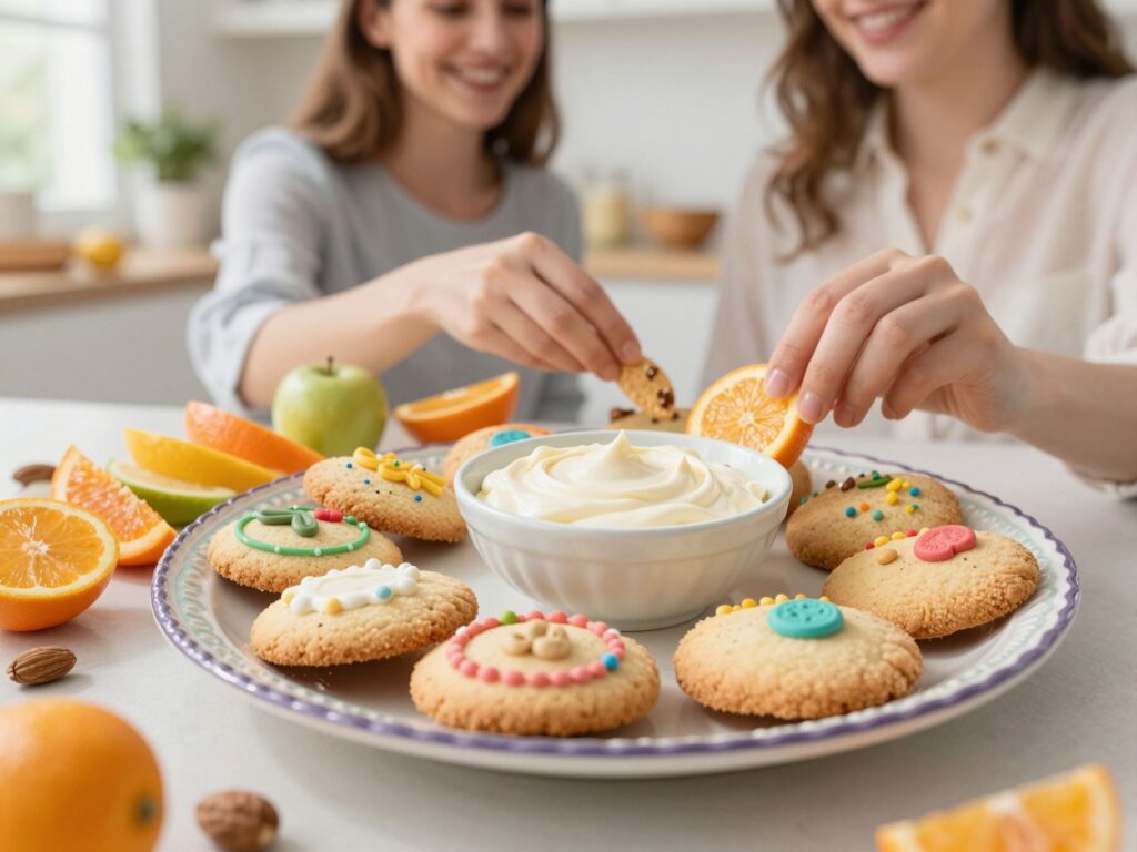 Házi készítésű babakeksz és túrós dip: recept egy tápláló és finom snackhez