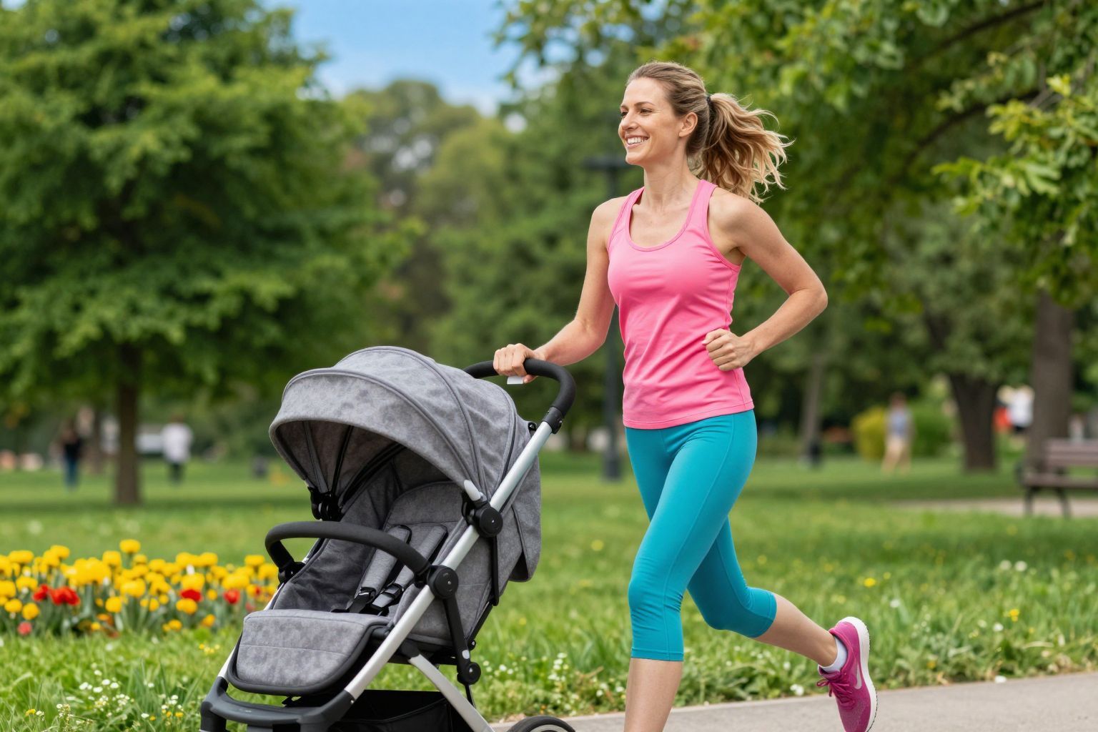 A megfelelő hidratáció kulcsfontosságú a futó édesanyák számára.