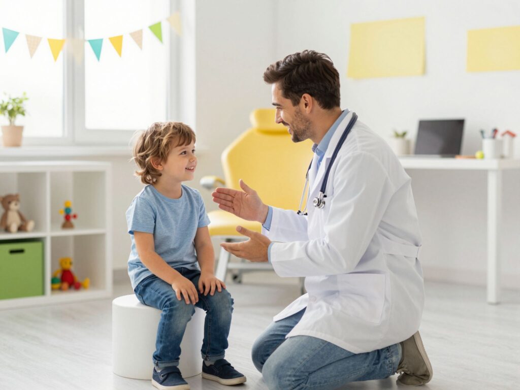 Hogyan előzzük meg az orvostól való félelmet a gyerekeknél?
