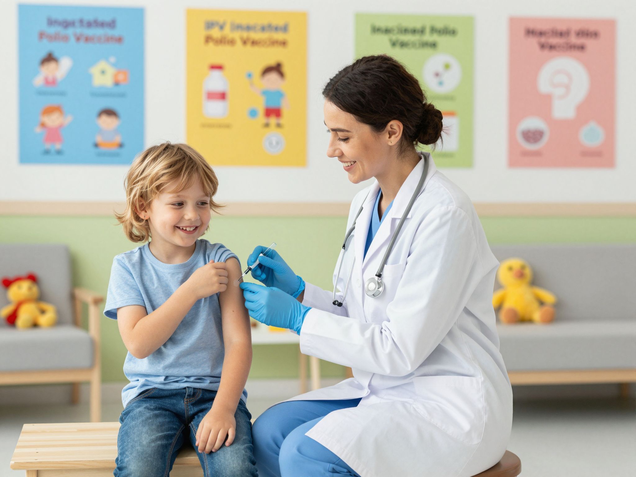 Az IPV oltás a gyermekek védelmét szolgálja.