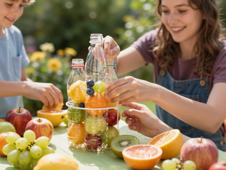 Hogyan készíts PET palackból gyümölcstartót egyszerűen?