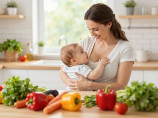 Hogyan neveld a babát a zöldségek szeretetére? Kezdd már a szoptatás alatt!