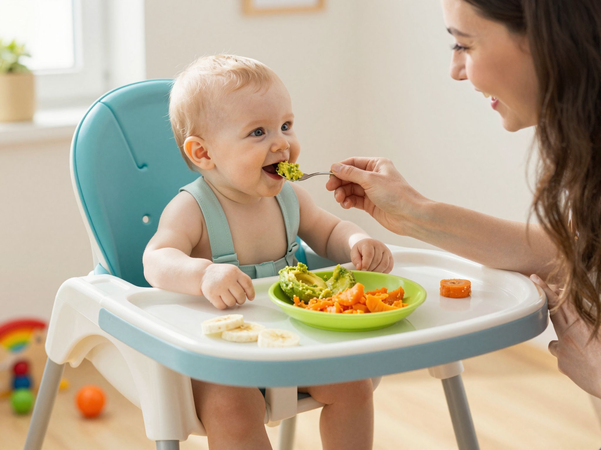 Játékos tálalás segíti a baba étkezési kedvét.