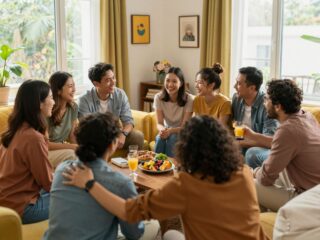 Hogyan tesznek minket bátrabbá a barátok és a család a nehéz időkben?