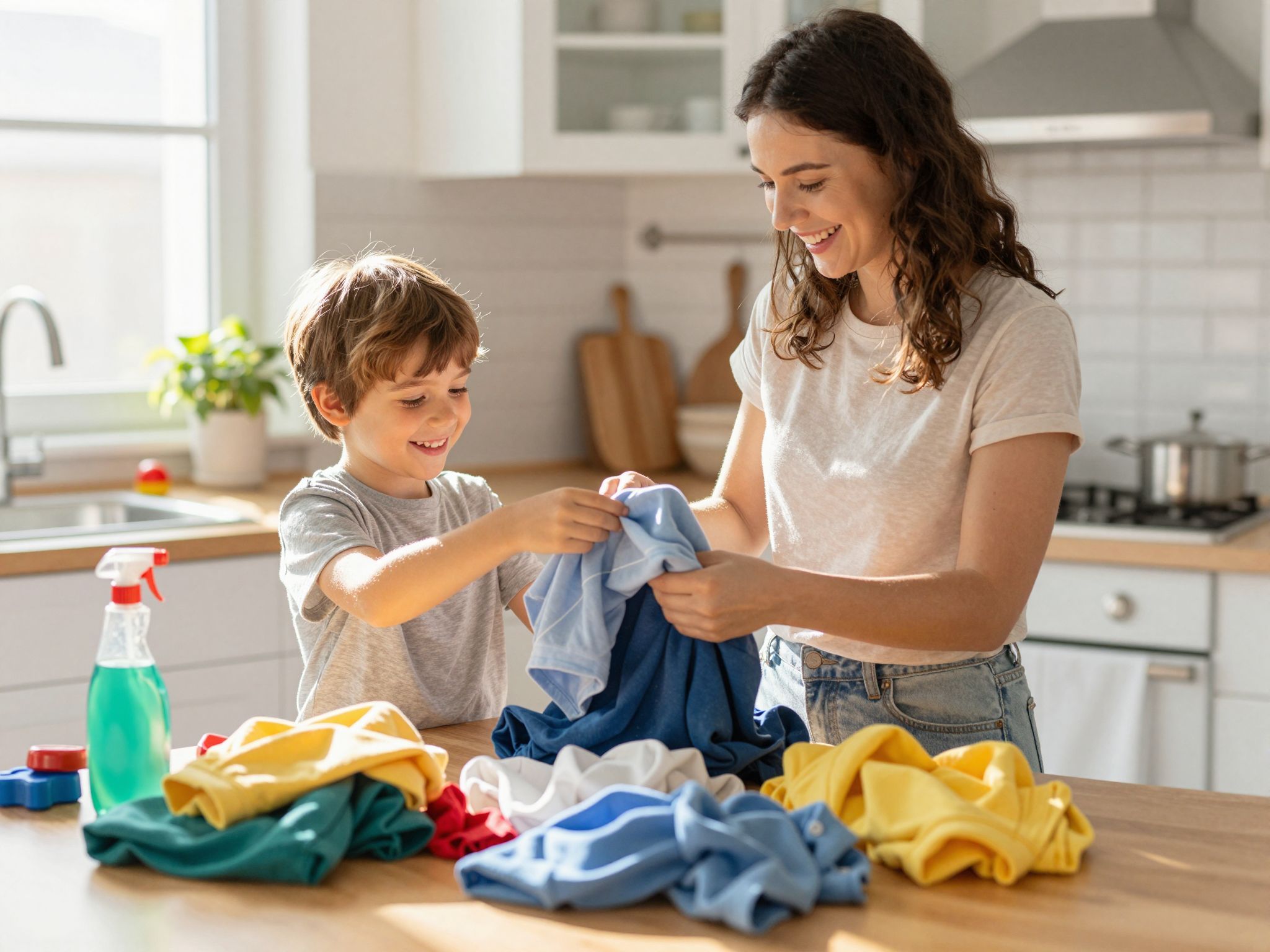 A házimunka játékká alakítása segíti a felelősségvállalást.