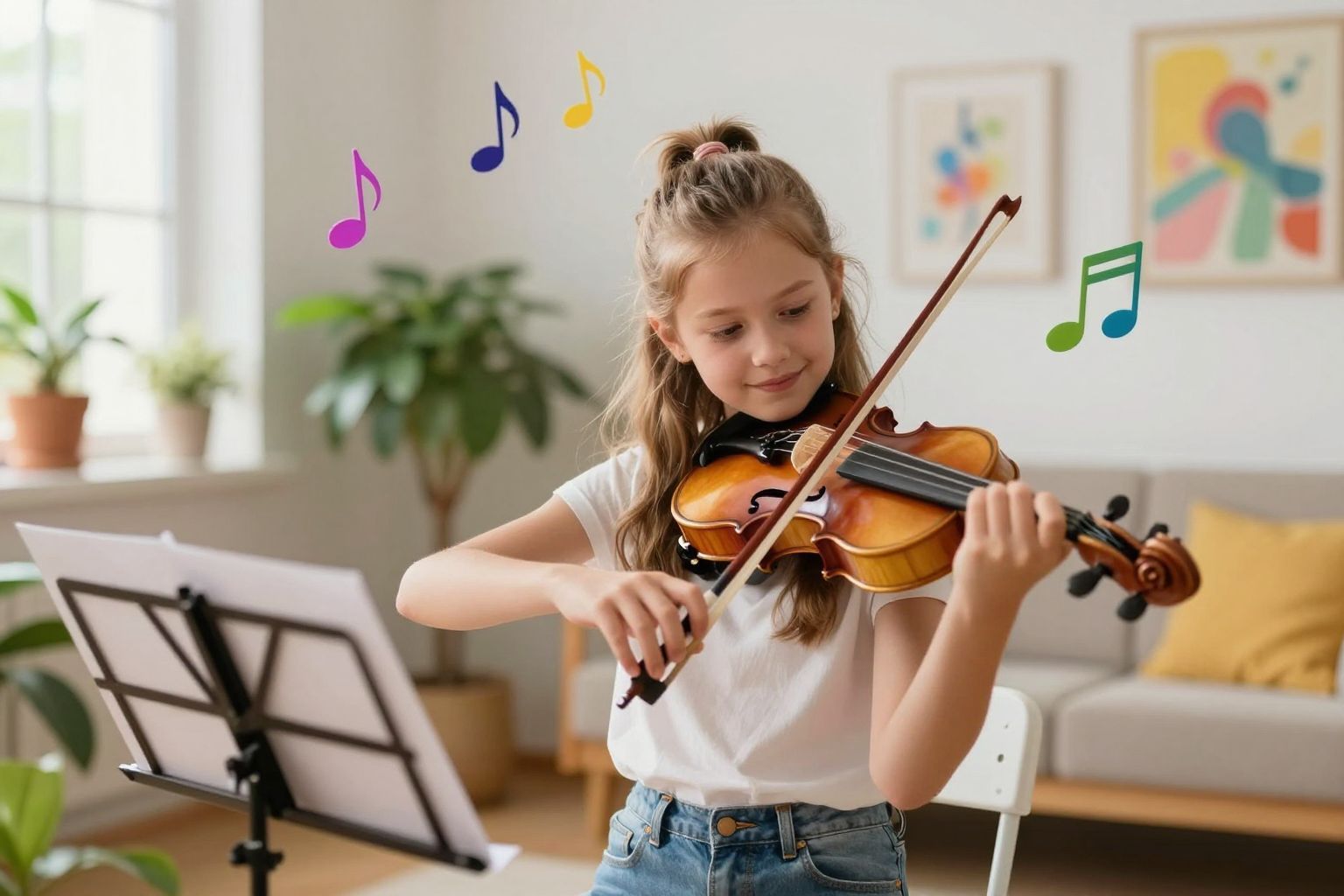 A zene fejleszti a memória és a figyelem képességét.