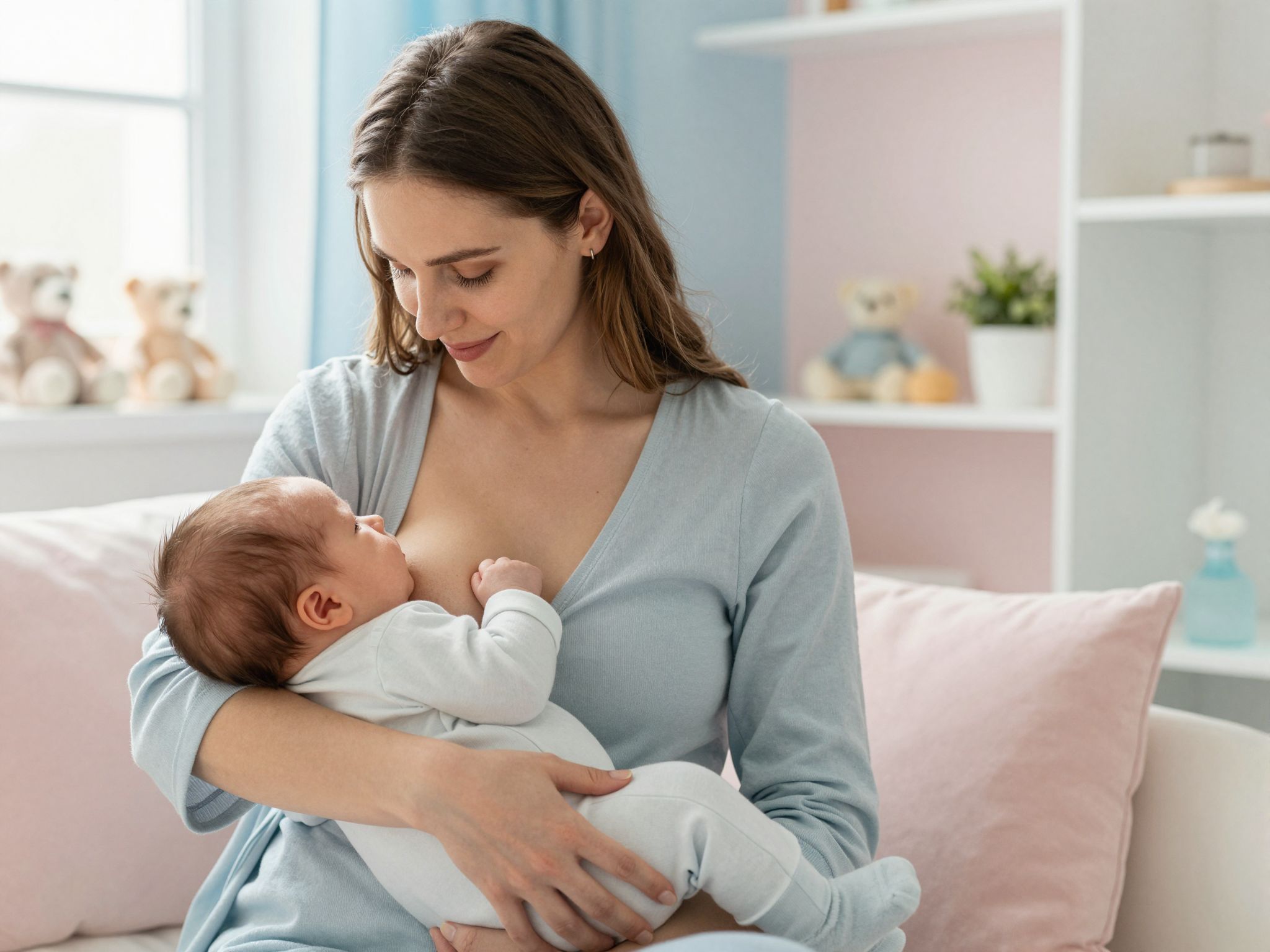 A korai szoptatás csökkenti a későbbi betegségek kockázatát.