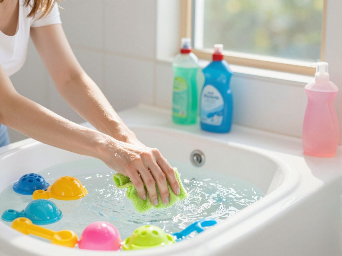 Így tisztítsd a fürdőjátékokat, hogy megelőzd a penészesedést