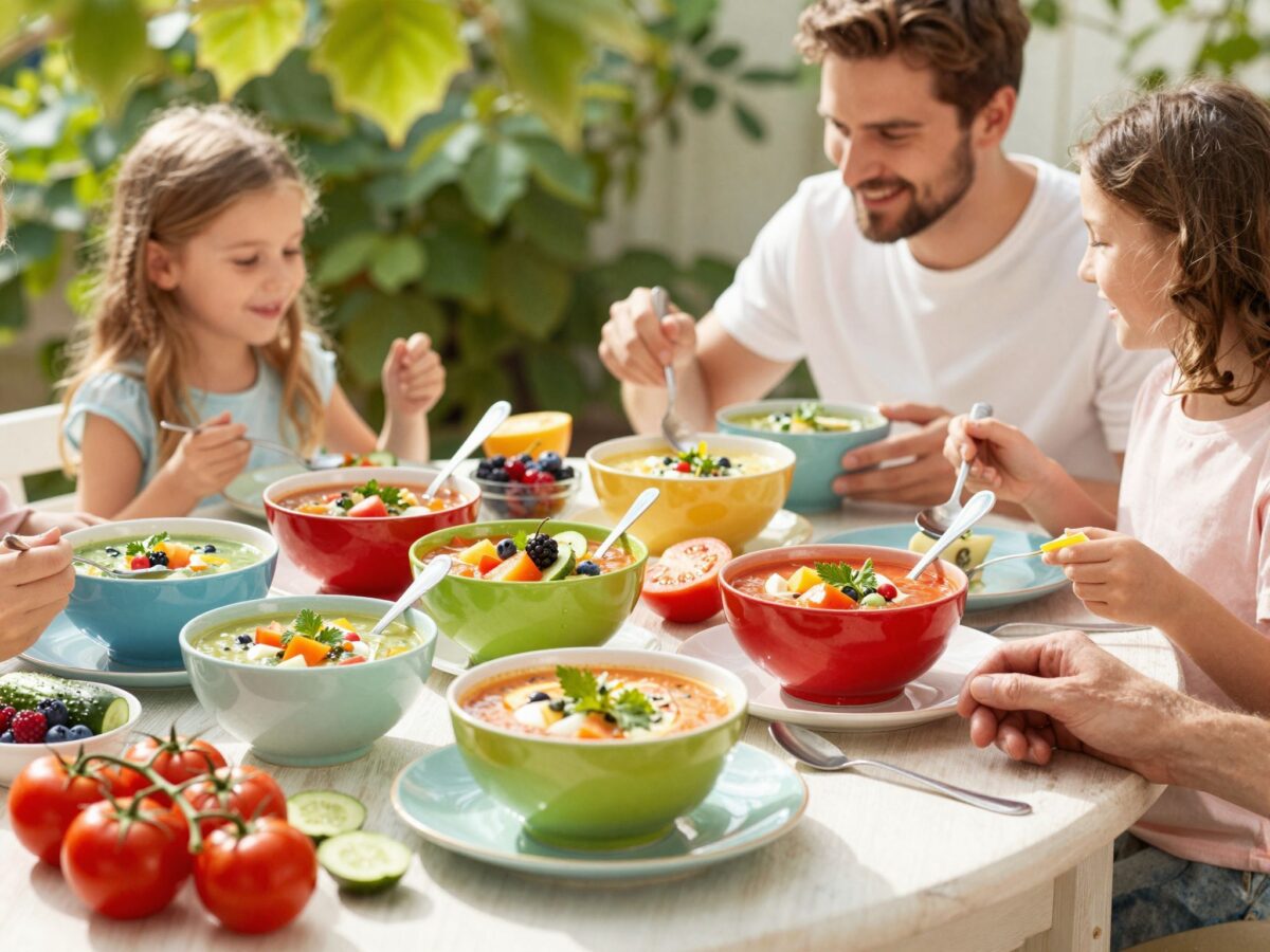Jéghideg levesek a nyári meleg ellen: a gyümölcsöstől a zöldségesig