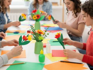 Készítsetek virágcsokrot papírból: 5 egyszerű és látványos ötlet a közös alkotáshoz