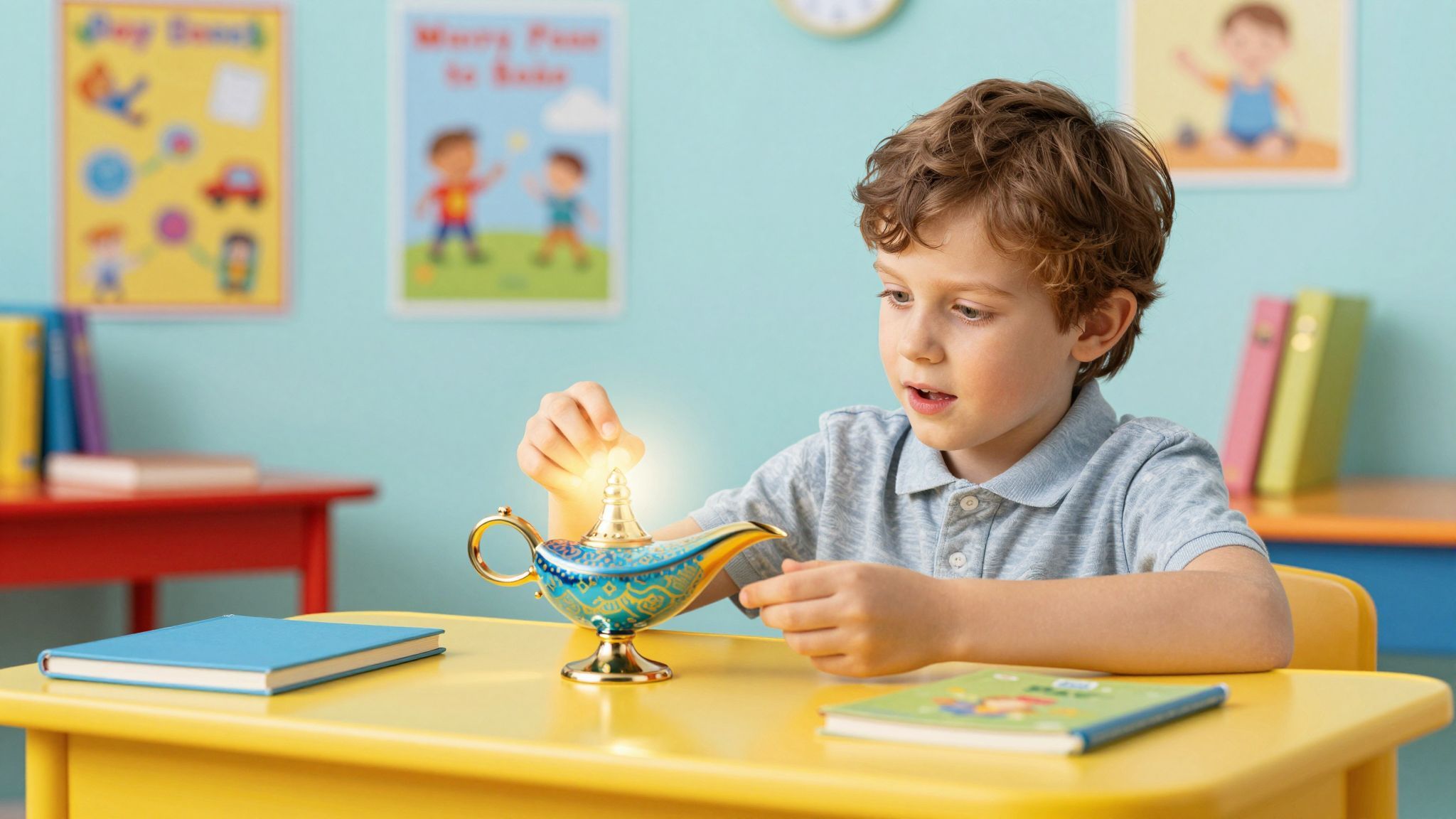 A varázslámpa elsősorban diszlexiás gyermekeknek ajánlott.