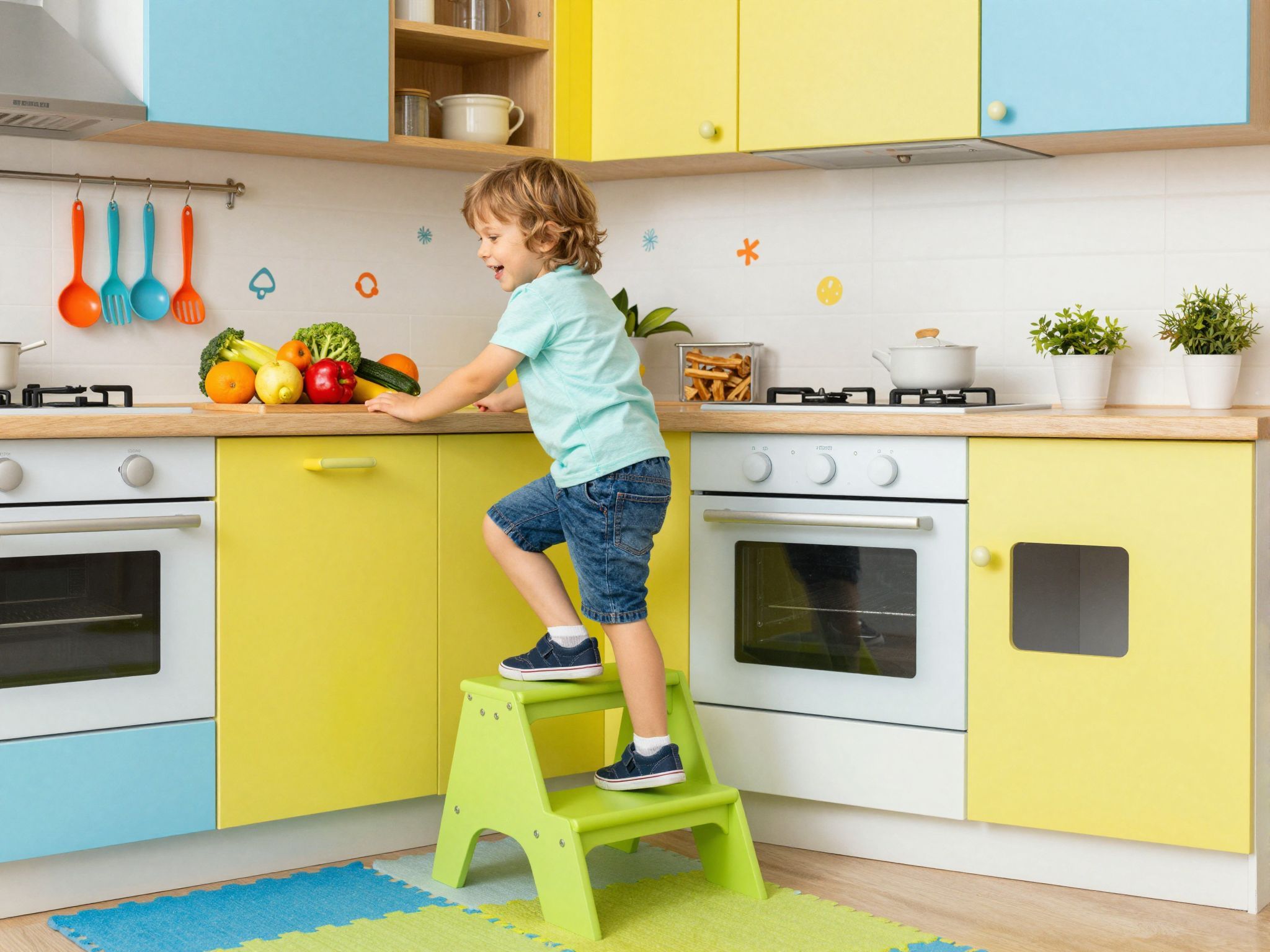 A konyhában a balesetek megelőzése kulcsfontosságú.