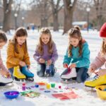 Korcsolyás játék gyerekeknek: barkácsötletek tele élménnyel