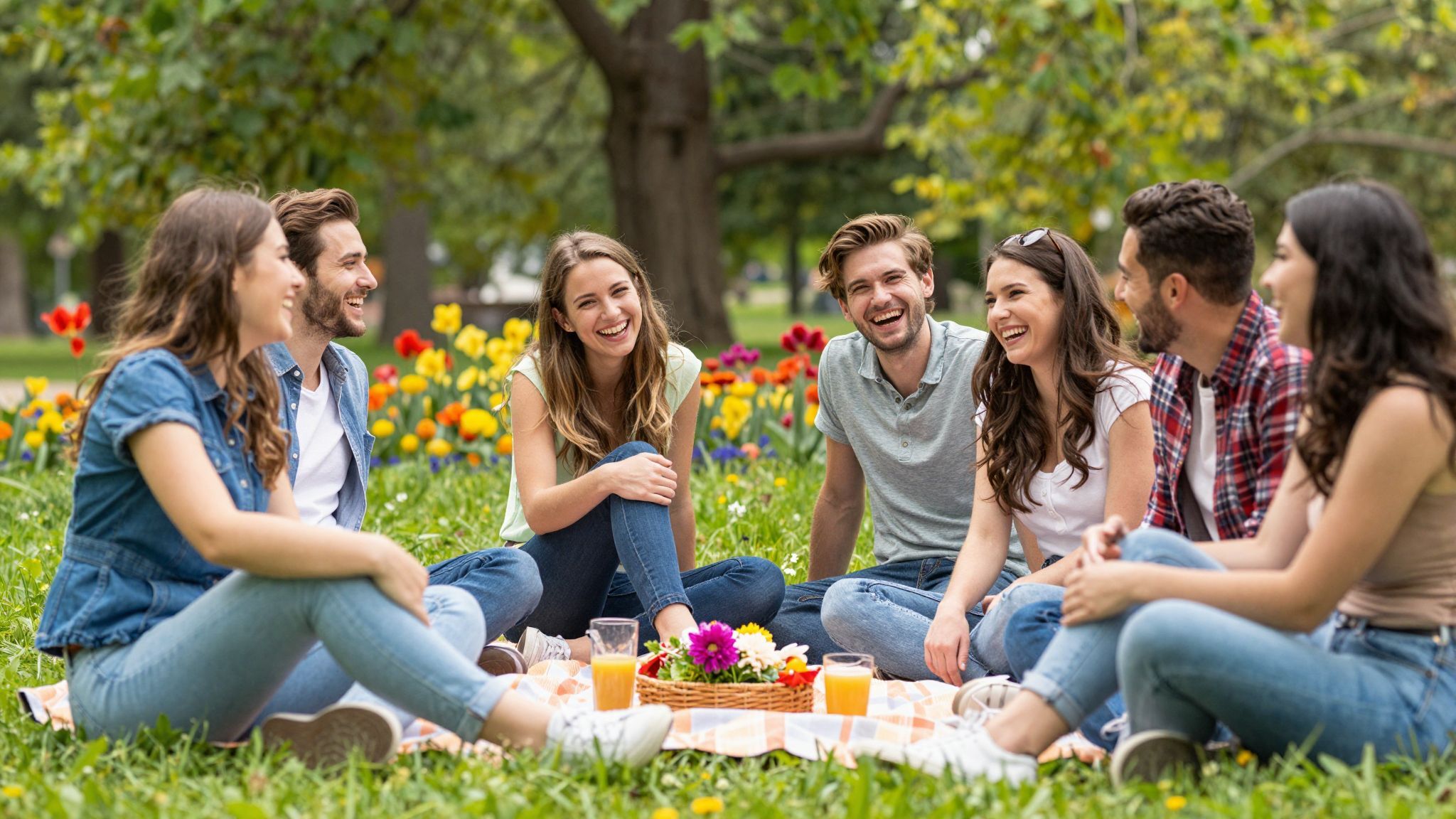 A közös nevetés csökkenti a stressz szintet és erősít.