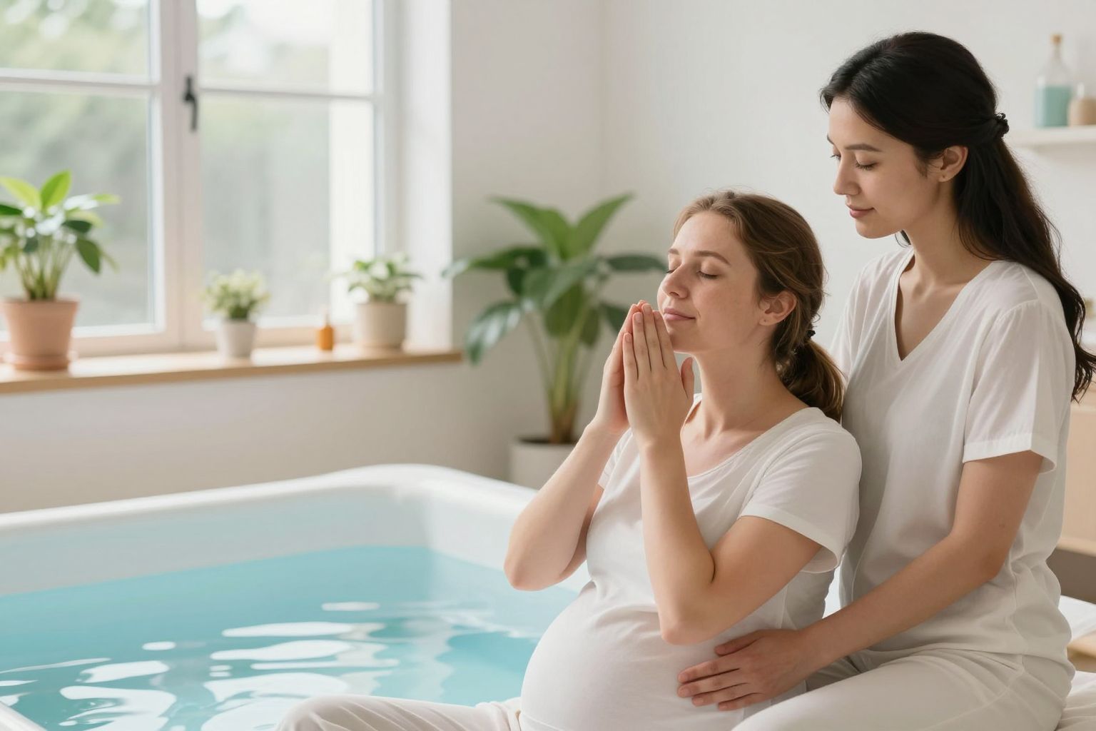 A légzéstechnikák segítik a fájdalom csökkentését szüléskor.