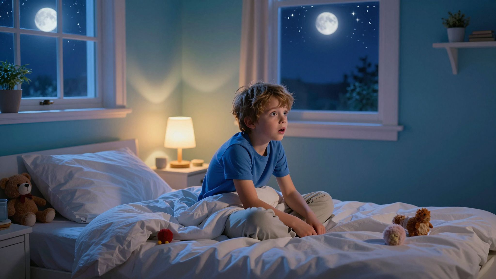 A Pavor nocturnus gyakran stressz vagy szorongás következménye.