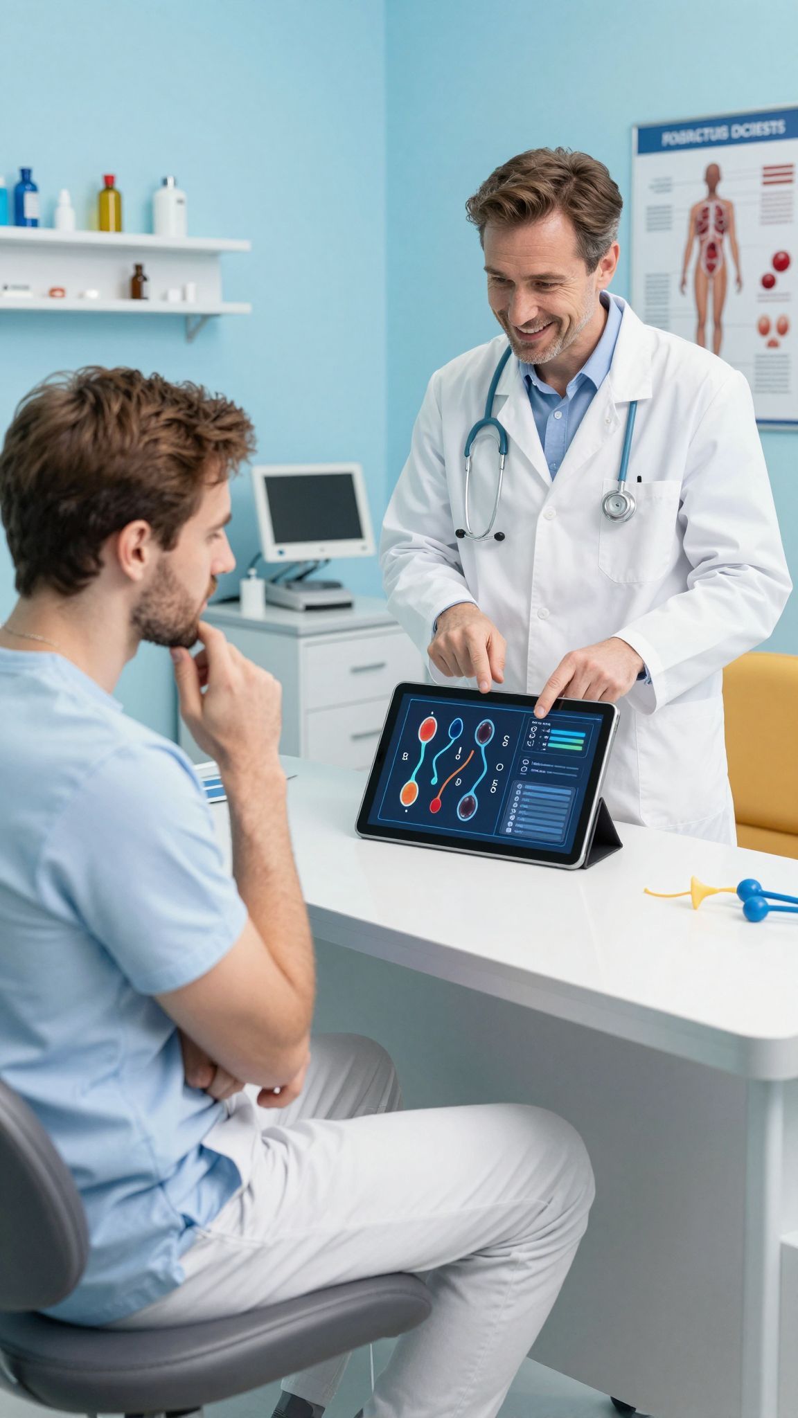 Ha spermaelemzés során rendellenességet észlelnek, keressünk andrológust.