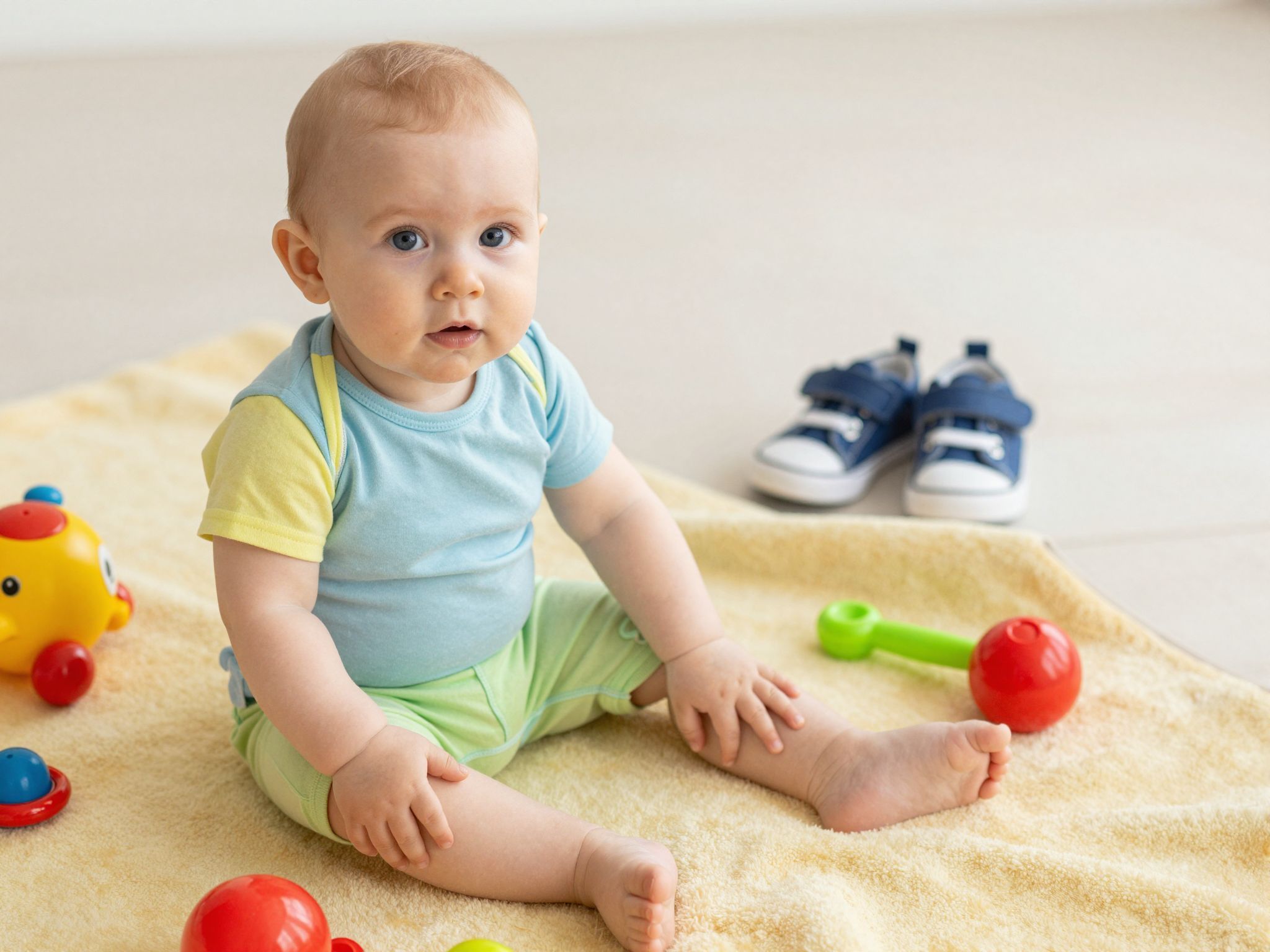 A megfelelő öltözködés segíti a csecsemők csontjainak fejlődését.