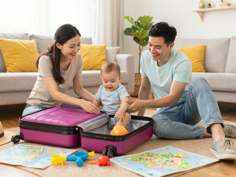 Pánik helyett tervezés: útmutató az első, babával töltött nyaraláshoz